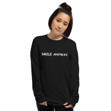 Load image into Gallery viewer, &quot;Smile Anyway&quot; LS White 2