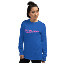 Load image into Gallery viewer, MOMENTUM Pink Letter LS