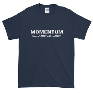 "MOMENTUM" White Letter