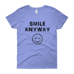 "Smile Anyway" Lady Black