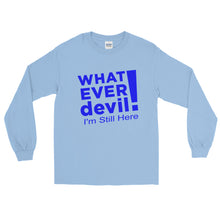 Load image into Gallery viewer, &quot;I&#39;m Still Here&quot; Blue Letter LS