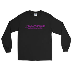 MOMENTUM Purple Letter LS