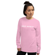 Load image into Gallery viewer, &quot;Smile Anyway&quot; LS White 2