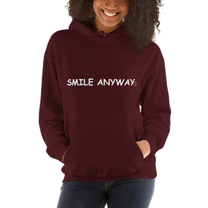 "Smile Anyway" Hoodie White 2