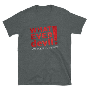 - "Whatever devil!" Radical Red