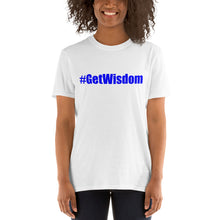 Load image into Gallery viewer, &quot;Get Wisdom&quot; Blue Letter