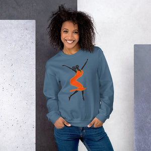 "BLISS" Orange Sweatshirt