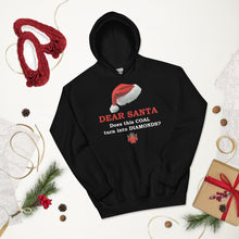 Load image into Gallery viewer, &quot;DEAR SANTA&quot; Unisex Hoodie