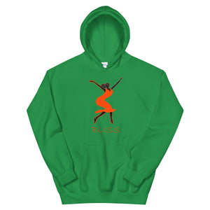 Bliss Lady Orange Hoodie
