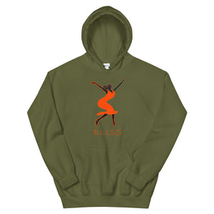 Bliss Lady Orange Hoodie