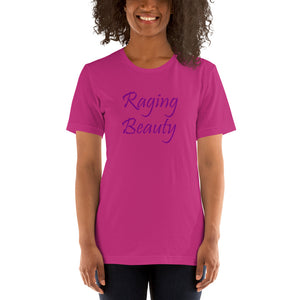 Raging Beauty Purple Letter