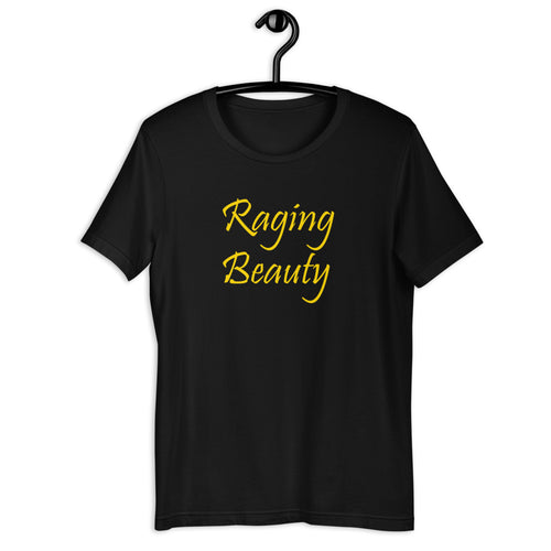 Raging Beauty Gold Letter
