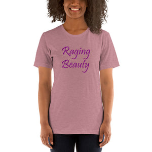 Raging Beauty Purple Letter