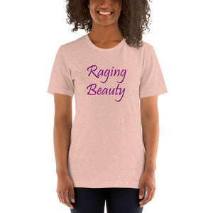 Raging Beauty Purple Letter
