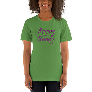 Raging Beauty Purple Letter