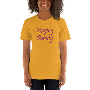 Raging Beauty Purple Letter