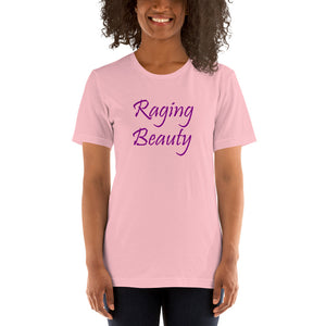 Raging Beauty Purple Letter